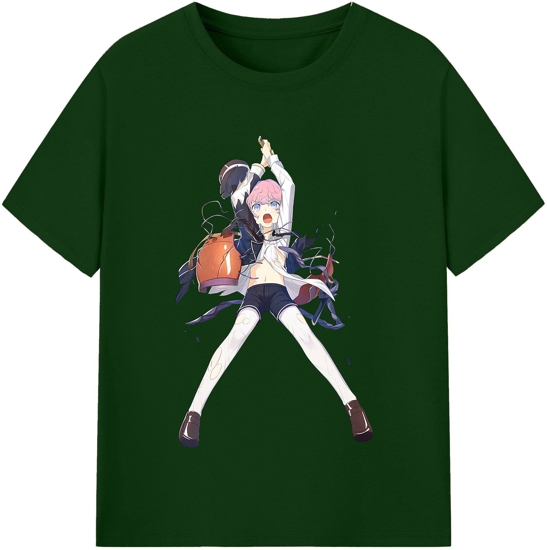 （画像用） 刀剣乱舞 Touken Ranbu 綿100％半袖Tシャツ（フロントプリント）